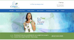 Desktop Screenshot of cooperbariatrics.com