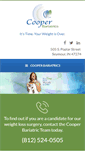 Mobile Screenshot of cooperbariatrics.com